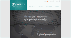 Desktop Screenshot of noesis-capital.com